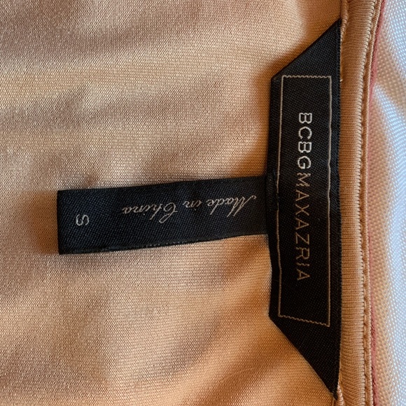 BCBG MaxAzria Women’s Kinley Long Sleeve V-neck Dress in Sepia Rose size S. - Picture 6 of 6